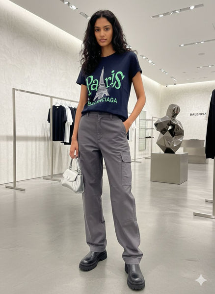 Premium  Women’s Graphic Print White T-Shirt