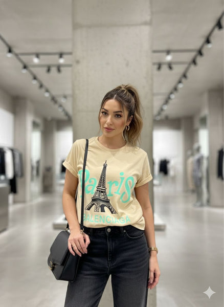 Premium  Women’s Graphic Print White T-Shirt
