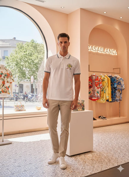 Luxury  Branded Logo Polo Shirt regular Fit