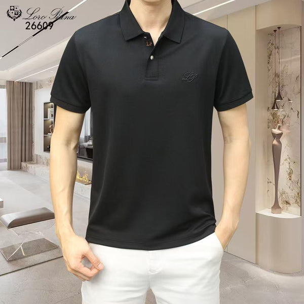 Men’s Classic Polo T-Shirt  Minimal Premium Short Sleeve Style