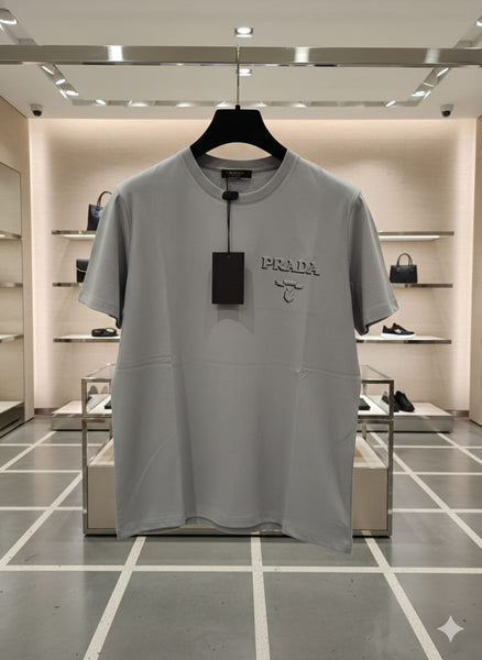 Imported Brand Minimal Logo T-Shirt Premium Luxury Casual Wear