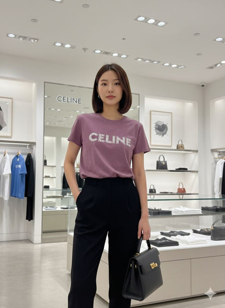 Elegant Logo T-Shirt for Women Soft & Stylish