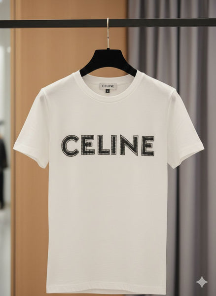 Stylish White Logo T-Shirt for Women  Simple & Trendy