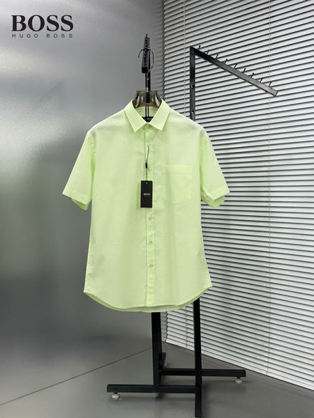 Premium Short Sleeve Shirt Luxury Regular Fit Casual & Formal Wear for Men