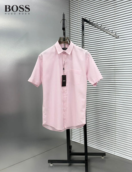 Premium Short Sleeve Shirt Luxury Regular Fit Casual & Formal Wear for Men