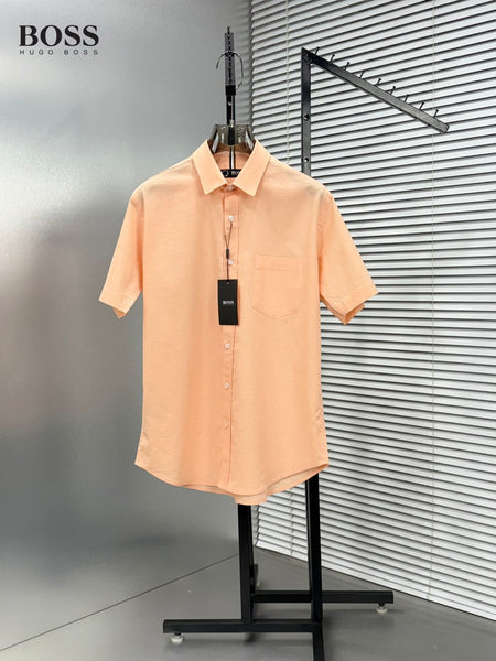 Premium Short Sleeve Shirt Luxury Regular Fit Casual & Formal Wear for Men