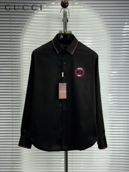 Men’s Premium Logo Shirt  Classic Fit with Signature Patch