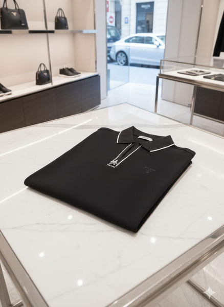 Elegant Designer Polo Shirt  Timeless Luxury Style for Men