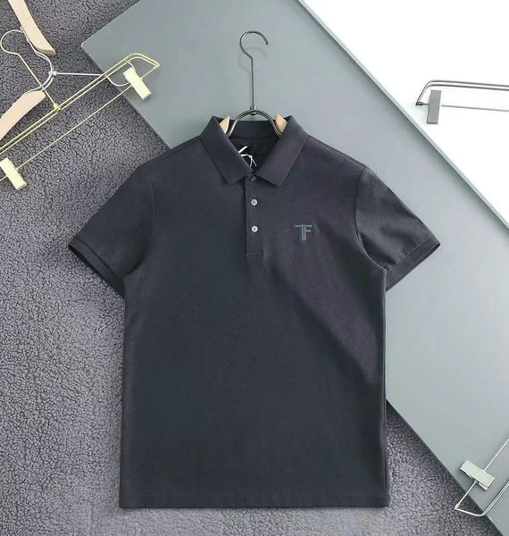 Men’s Premium Polo T-Shirt Classic Collar Short Sleeve Casual Tee