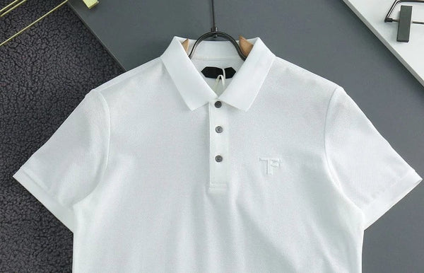 Men’s Premium Polo T-Shirt Classic Collar Short Sleeve Casual Tee