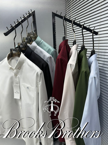 Timeless Style With Branded Classic Button-Down Shirt Collection