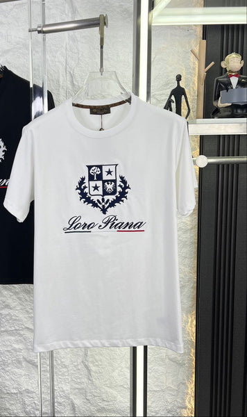 Premium  Crew Neck T-Shirt with Luxury Logo Print
