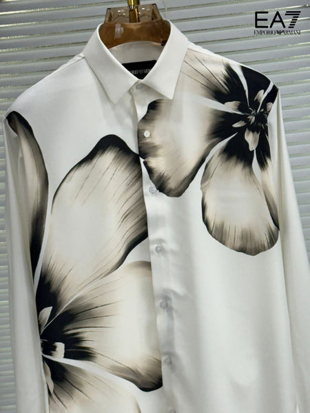 Elegant Floral Designer Shirt For men