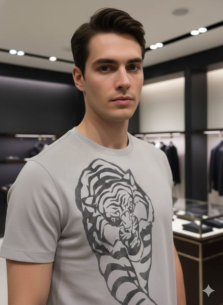 Premium Tiger Graphic T-Shirt For Men