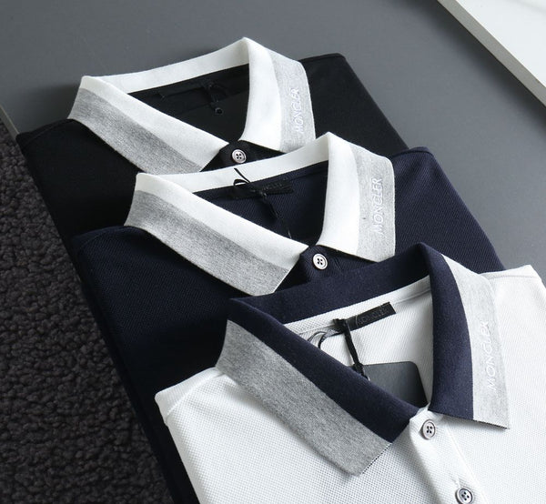 Premium Contrast Collar Polo Shirt For Men