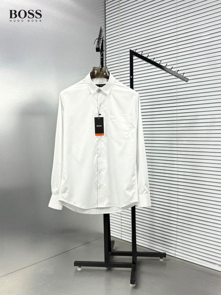 Premium Formal Shirt Classic Fit Long Sleeve Button-Down Shirt for Men