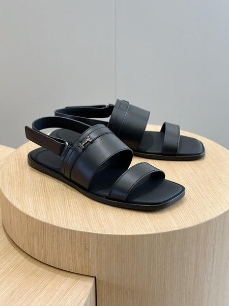 Men’s Premium Black Strap Sandals Stylish Casual Comfort Footwear
