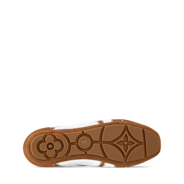 Luxury  Lace-Up Sneakers Brown & White Casual Designer Sneakers For Women