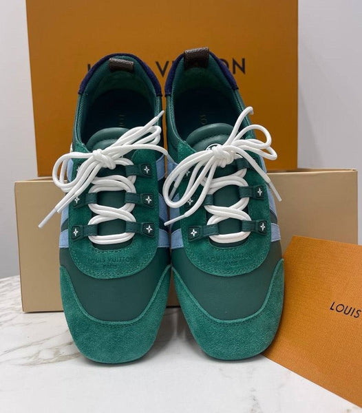 Luxury Green Designer Sneakers Stylish Comfort with Signature Details