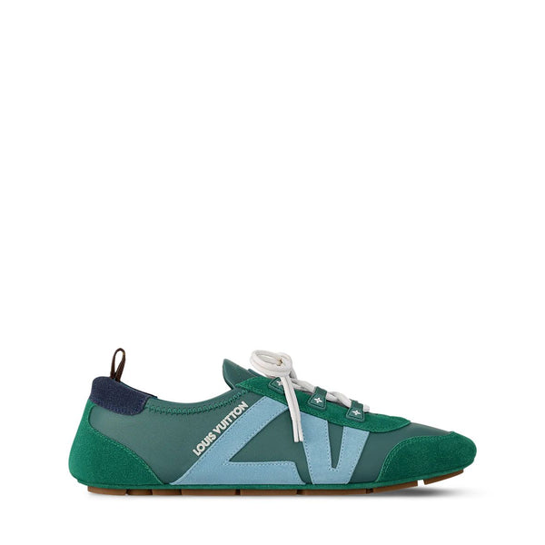 Luxury Green Designer Sneakers Stylish Comfort with Signature Details