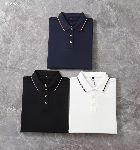 Men’s Classic  Polo T-Shirt with Contrast Tipping  Smart Casual Fit