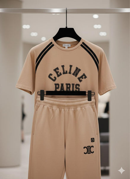 Modern Minimal Style Cord Set For Women