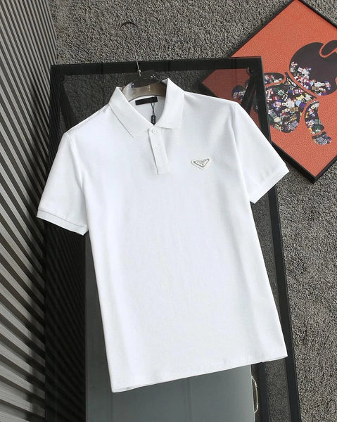 Classic Luxury Polo  Minimal Logo Edition