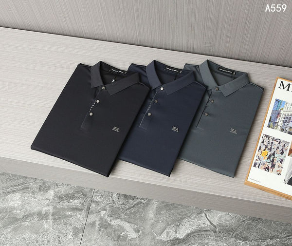 Men’s Premium Solid Polo T-Shirt – Classic Fit Elegant Everyday Wear