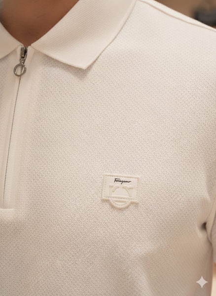 Timeless Elegance Classic White Polo Style