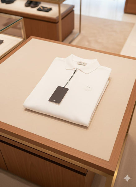 Timeless Elegance Classic White Polo Style