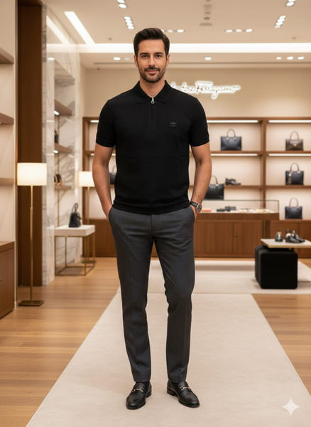 Timeless Elegance  Minimalist Polo Style