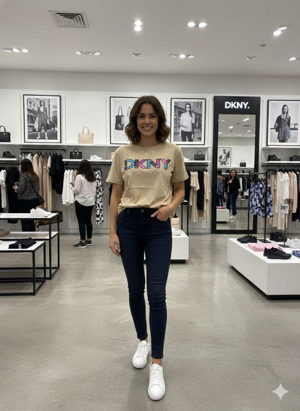 Stylish  Logo T-Shirt – Casual Chic Everyday Wear