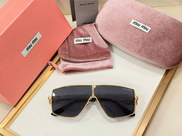 Stylish  Designer Rimless Sunglasses  Premium Gradient Lens Fashion Shades