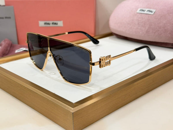 Stylish  Designer Rimless Sunglasses  Premium Gradient Lens Fashion Shades