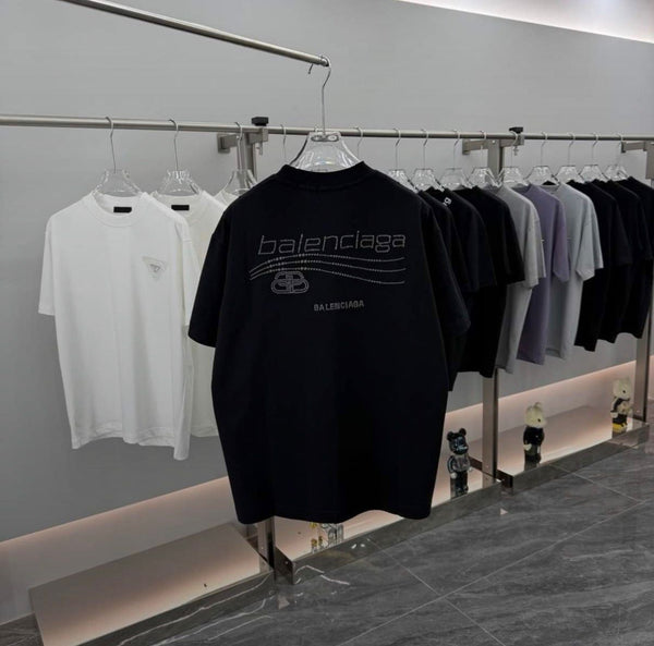 Premium Black Logo Over sized T-Shirt  Minimalist Streetwear Essential