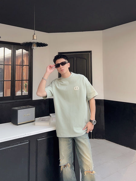 Luxury Branded Oversized  T-Shirt with Brand Logo