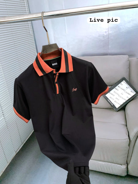 Premium Polo T-Shirt  Stylish Contrast Collar Collection