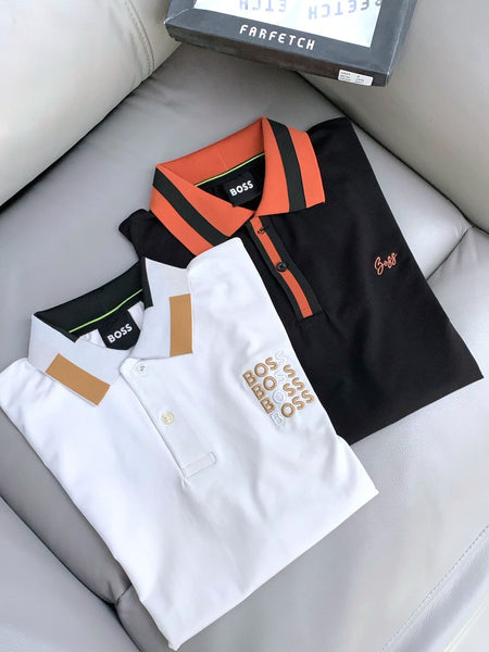 Premium Polo T-Shirt  Stylish Contrast Collar Collection