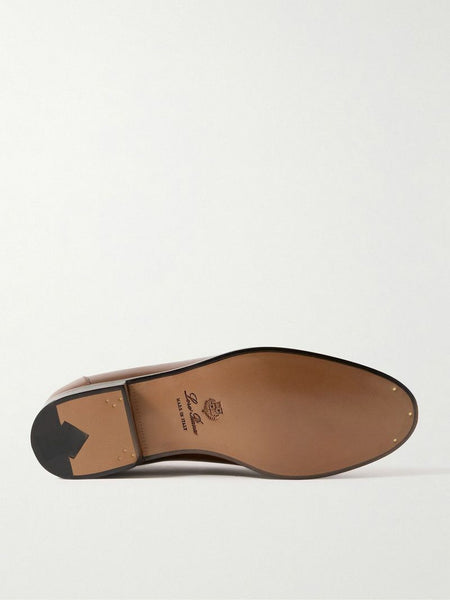 Classic Leather Loafers – Elegant Slip-On Formal Shoes for Men