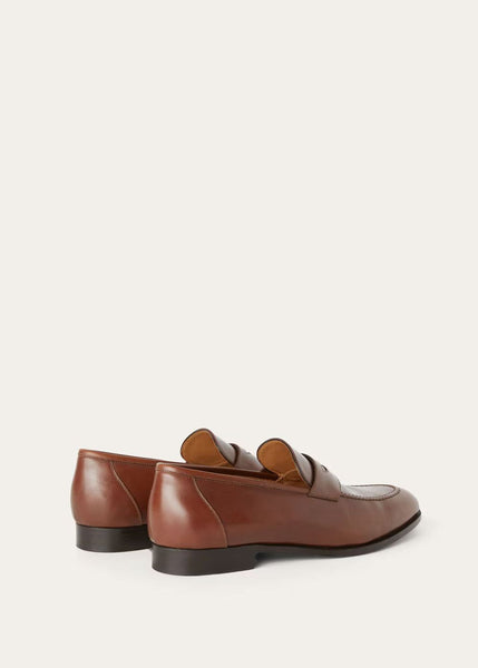 Classic Leather Loafers – Elegant Slip-On Formal Shoes for Men