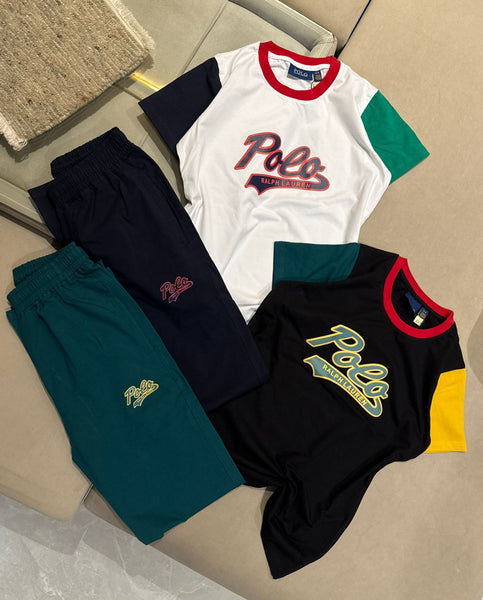 Women’s Premium Polo Co-Ord Set Stylish T-Shirt & Track Pant