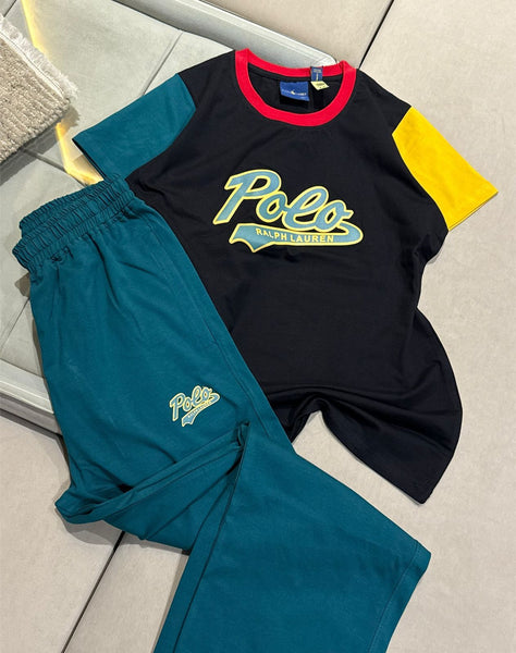 Women’s Premium Polo Co-Ord Set Stylish T-Shirt & Track Pant