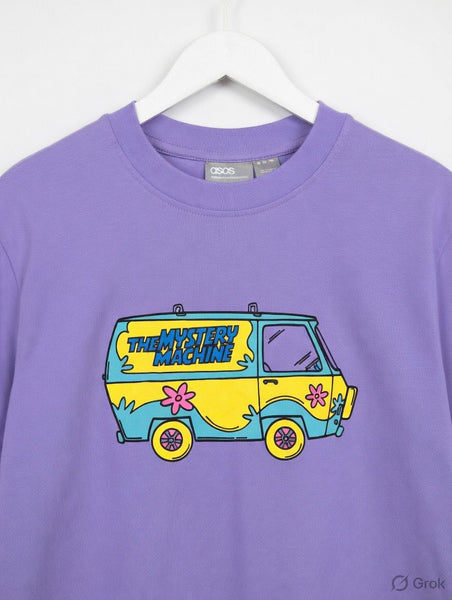 Women’s Cute Cartoon Van Graphic T-Shirt