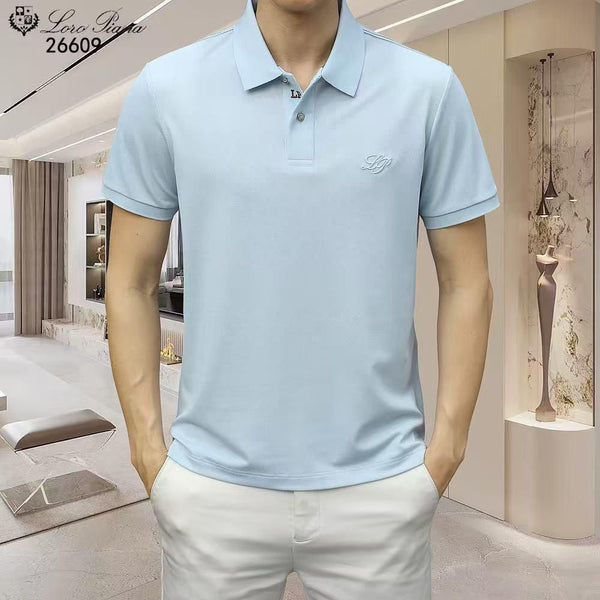Luxury Imported Formal Polo Shirt With Logo
