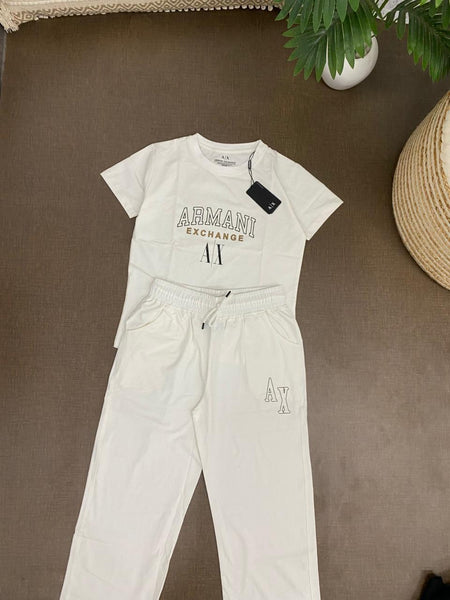 Premium Classic White Co-Ord Set  For  Women Minimal, Fresh & Everyday Comfort