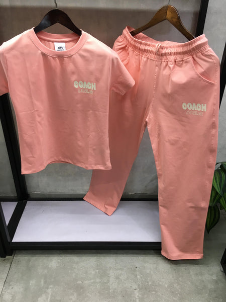 Stylish Co-Ord Set for Women T-Shirt & Jogger Pants Combo