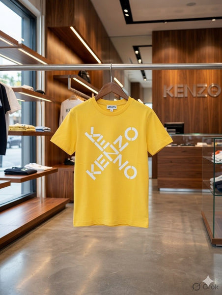 Premium Kids Yellow Printed T-Shirt  Stylish & Comfortable Casual Wear