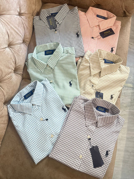 Premium Polo Check Women Shirts  Classic Casual Collection