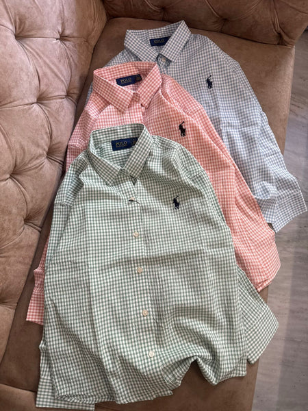 Premium Polo Check Women Shirts  Classic Casual Collection