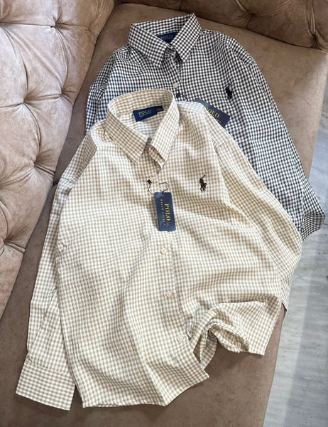 Premium Polo Check Women Shirts  Classic Casual Collection